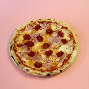 Jamón y peperoni