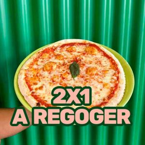 2x1 EN PIZZA MARGARITA A RECOGER