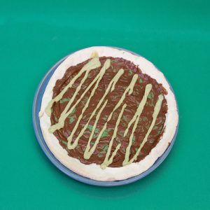 PIZZETA DE NUTELLA Y PISTACHO